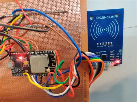 nfc reader esp32|mfrc522 library for esp32.